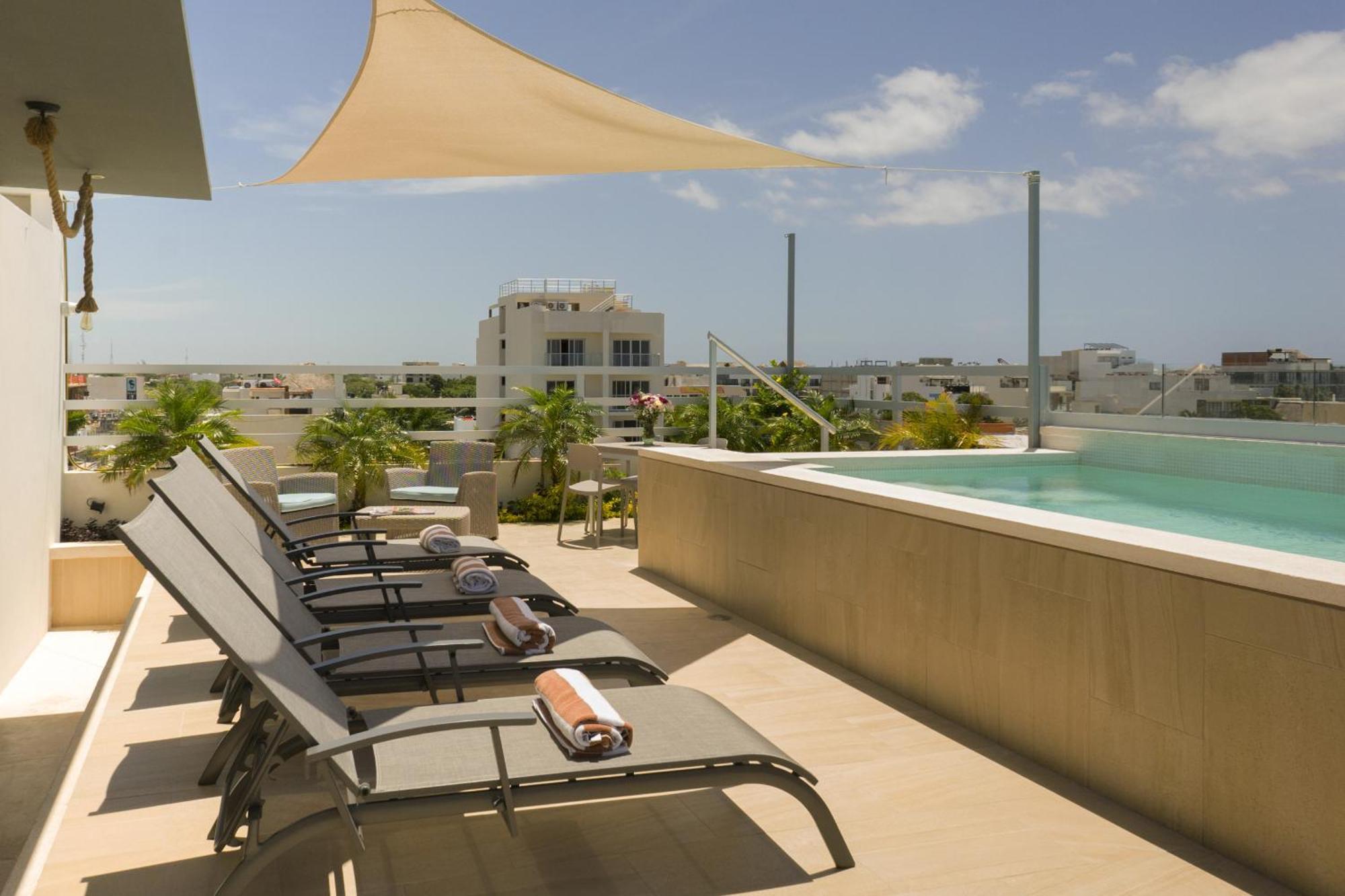 Tropic Playa Apartments 普拉亚卡门 外观 照片