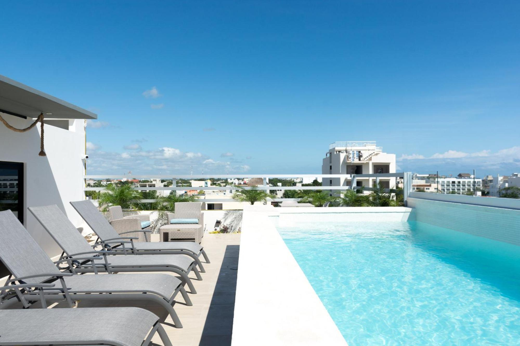 Tropic Playa Apartments 普拉亚卡门 外观 照片